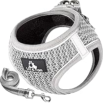 ハーネス 小型犬 リード 犬用ハーネス 中型犬 メッシュ素材 813q6JT4+EL._AC_UL210_SR210,